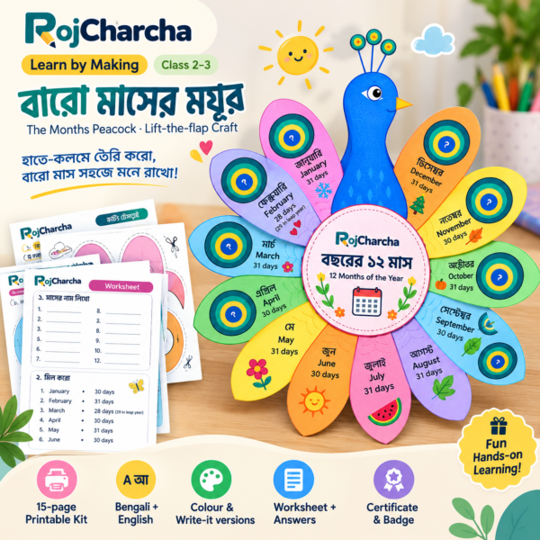 বারো মাসের ময়ূর · The Months Peacock